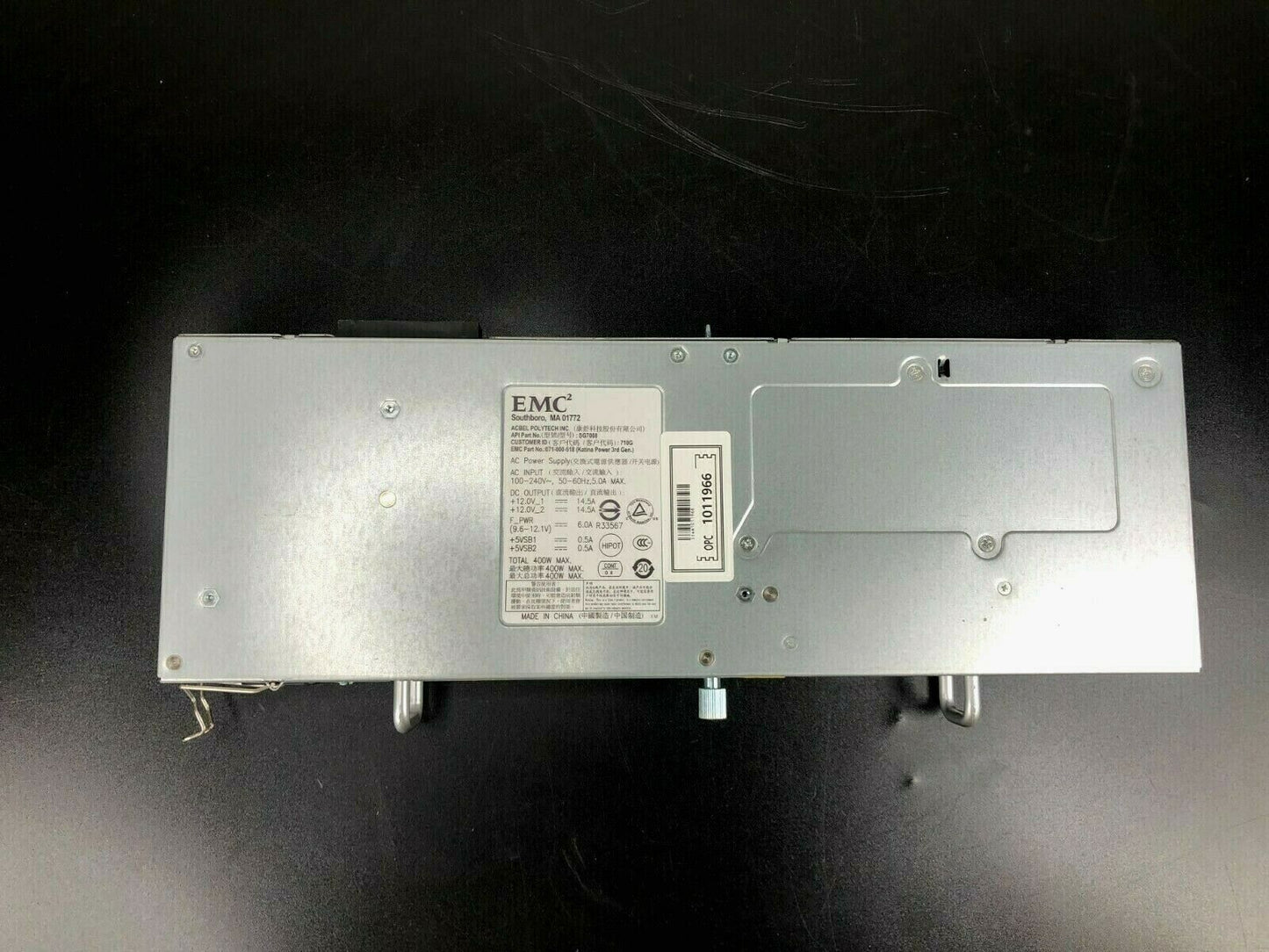 EMC 071-000-518 VNX5300 400W POWER SUPPLY