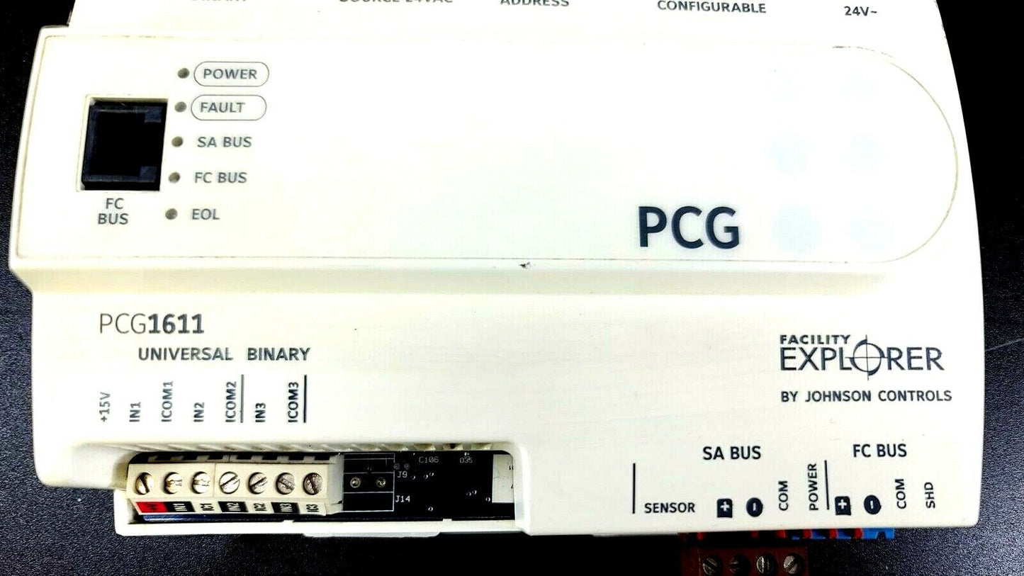 Johnson Controls FX-PCG1611 Programmable Controller