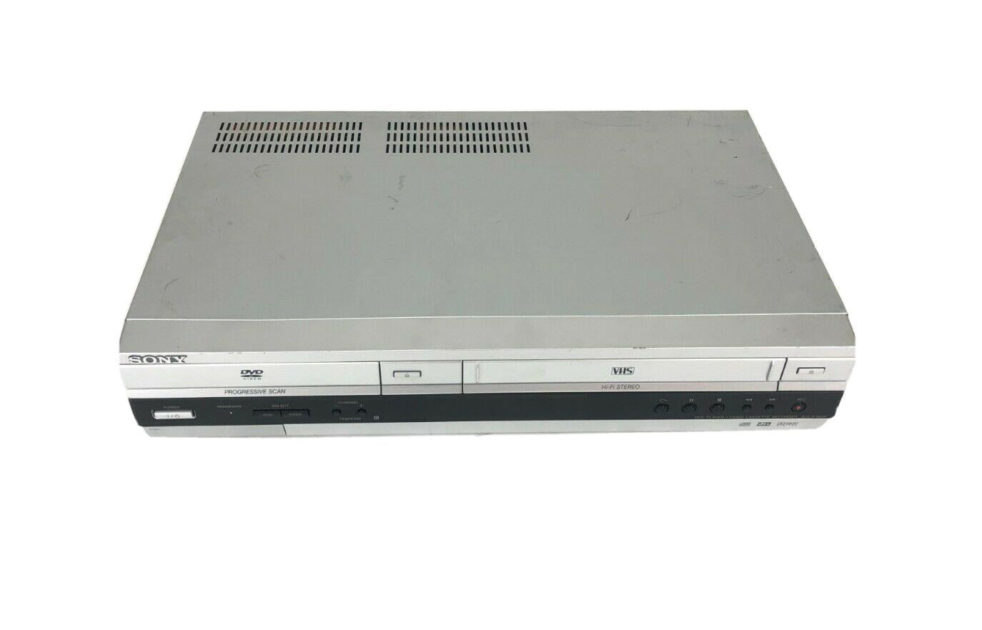 Lot of 2 Sony SLV-D380P DVD/VCR Combo VHS Recorder FOR PARTS