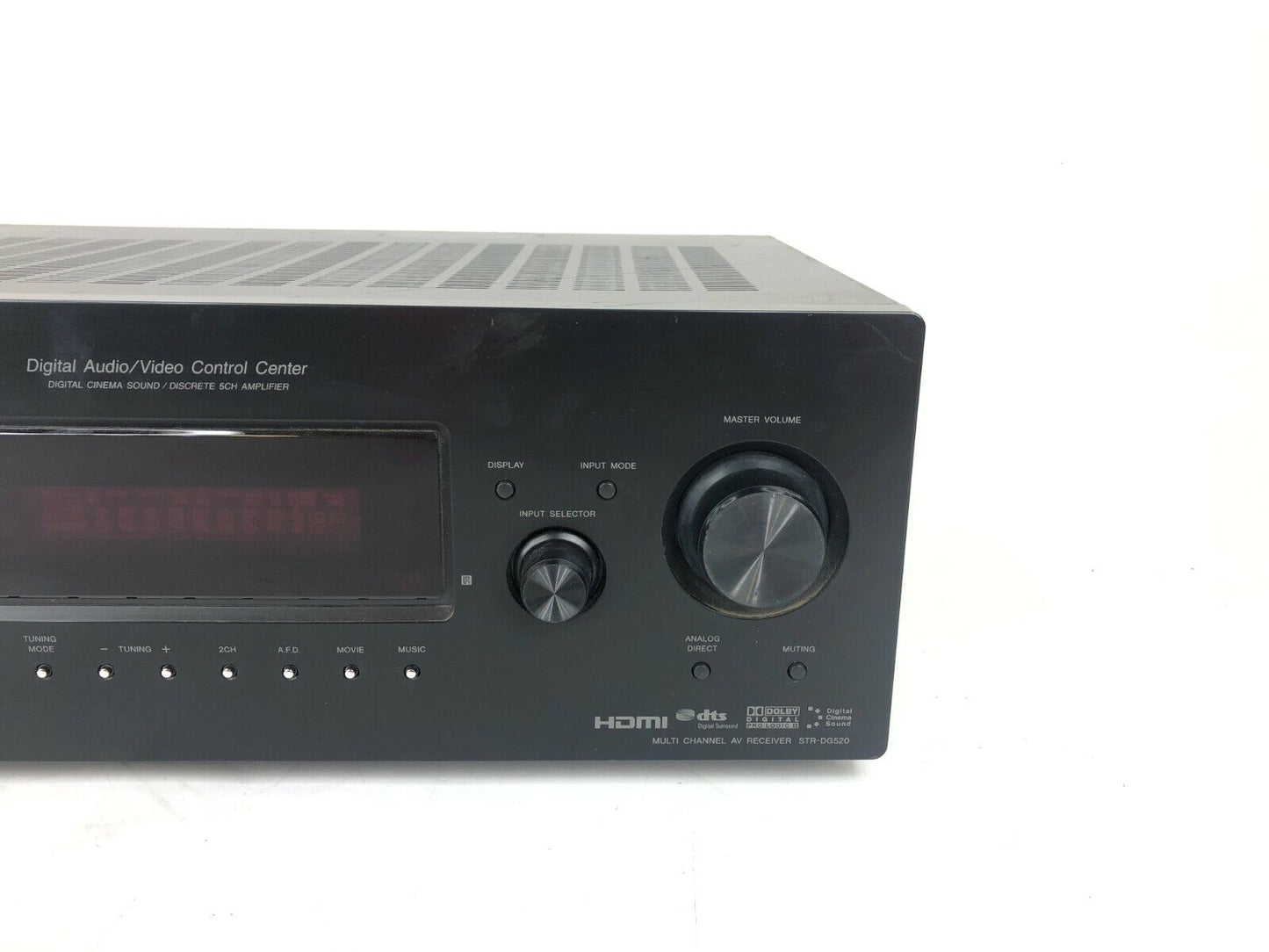 Sony Multi Channel AV receiver STR DG520 5.1 Channel 500 Watt FOR PARTS