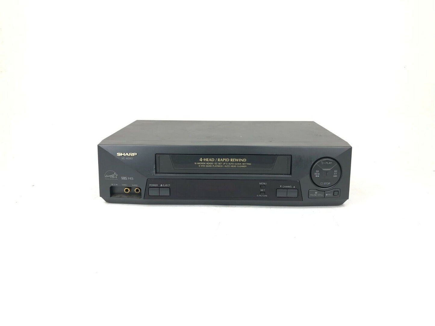 SHARP VC-A593U 4-Head  Rapid Rewind Video Cassette Recorder VHS Player