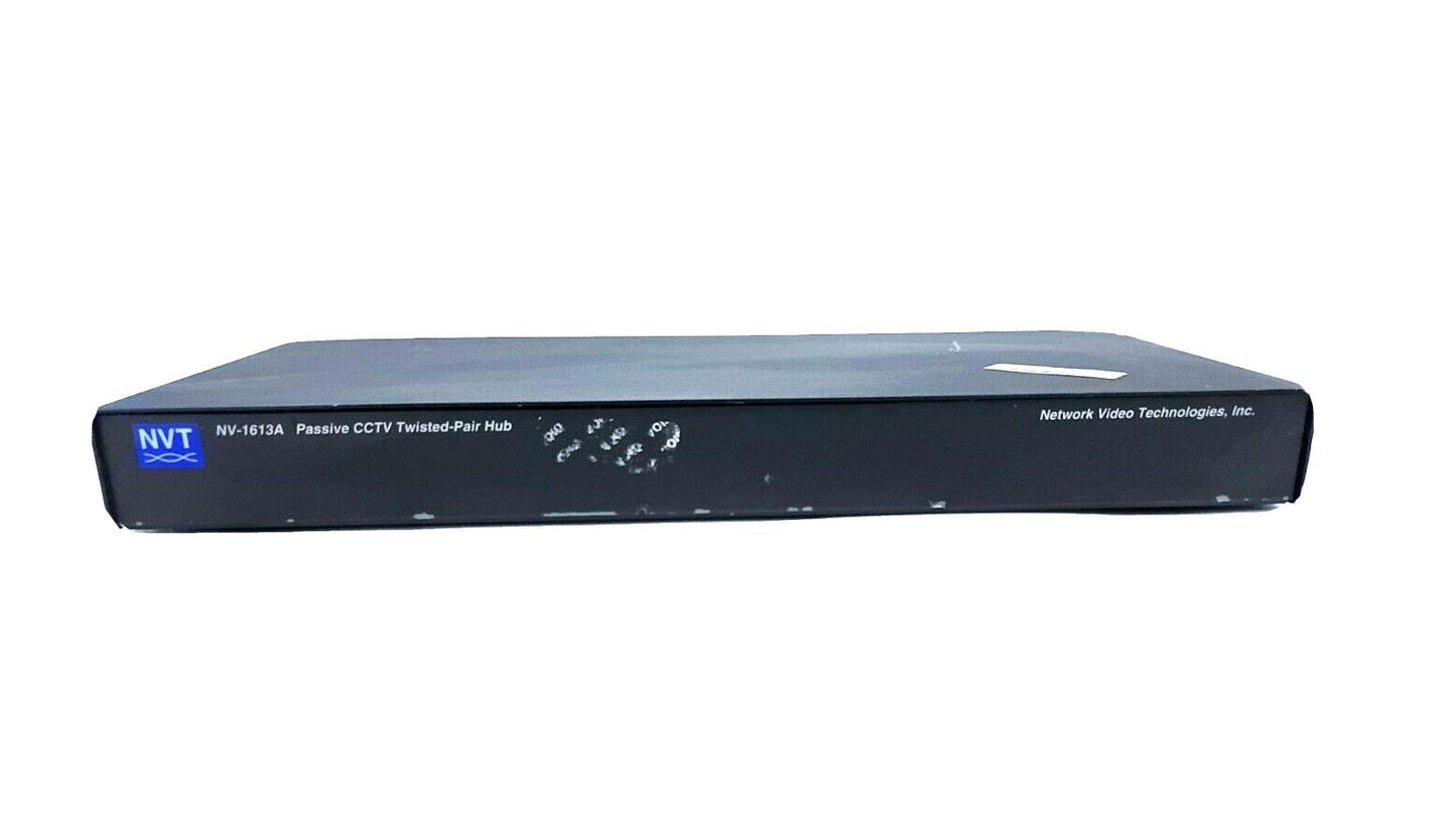 NVT NV-1613A Passive CCTV Twisted-Pair Hub 16 CHANNEL Network Video Technologies