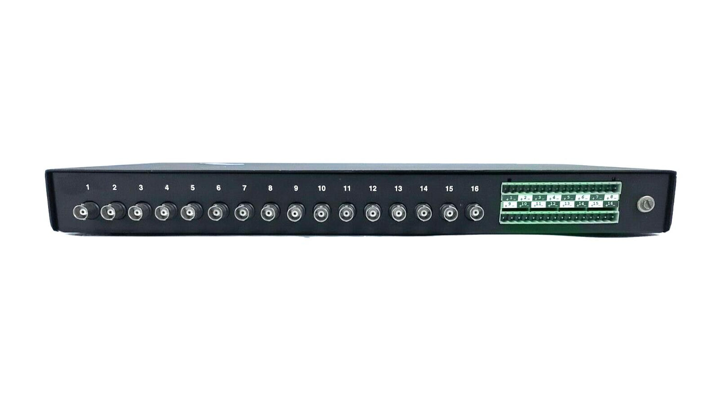 NVT NV-1613A Passive CCTV Twisted-Pair Hub 16 CHANNEL Network Video Technologies