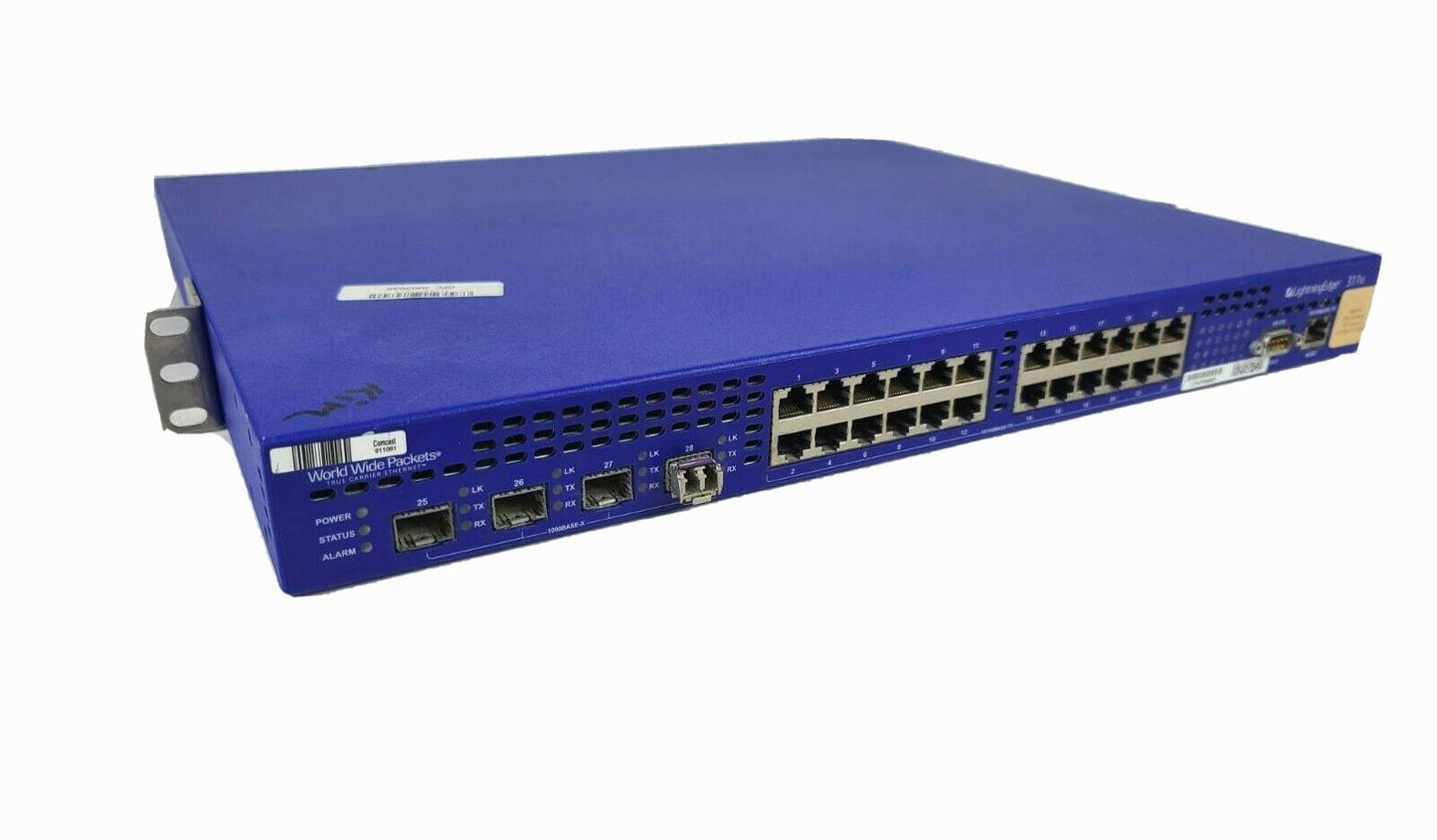 Ciena LightningEdge 311V LEAC-0311VB 24-Port 10/100 Ethernet Switch