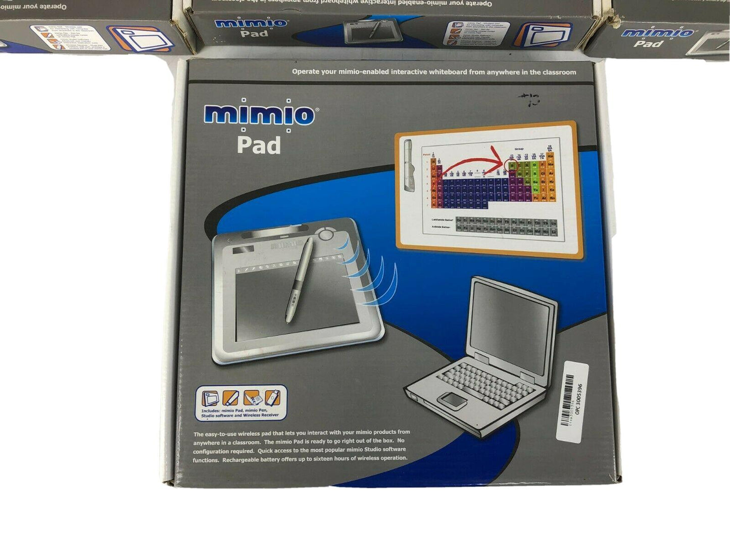 Lot of 4 MIMIO Pad RCK-M01 Educational Wireless Interactive Pad