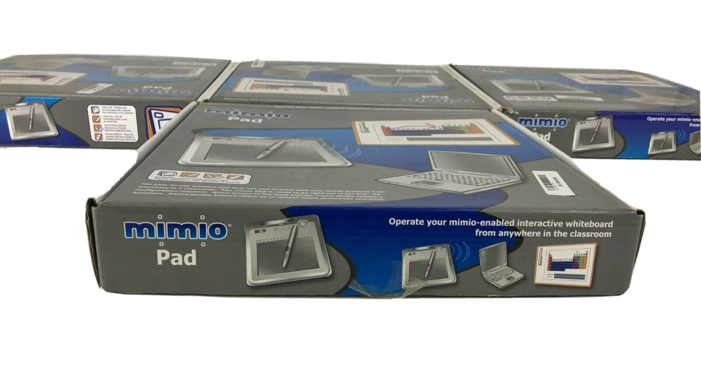 Lot of 4 MIMIO Pad RCK-M01 Educational Wireless Interactive Pad