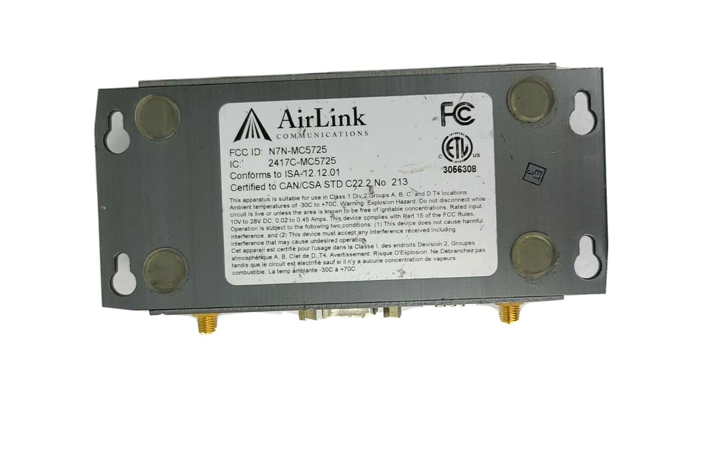 AirLink Raven X V4221-V cellular connection modem