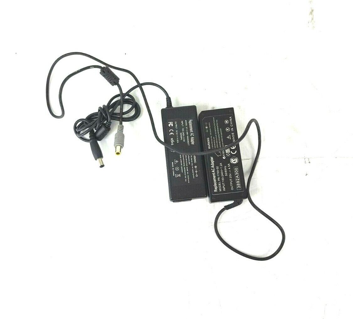 Lot of 2 Replacement  PA-1700-02 AC Adapter for LITEON PA-1650-02 PA-1650-68