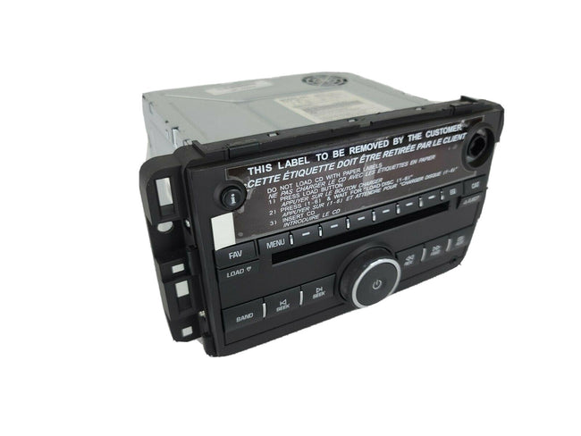 General Motors 25827115 Cobalt Radio 6 Disc MP3 Player Changer AUX CQ-EG0760YC