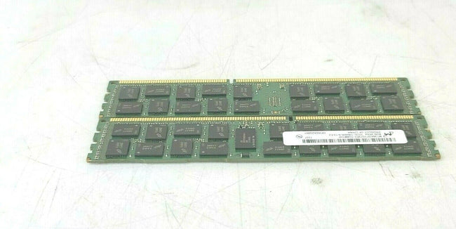 Lot of 2 Micron 8GB 2Rx4 PC3L-10600R Server RAM MT36KSF1G72PZ-1G4M1HF (AMX)