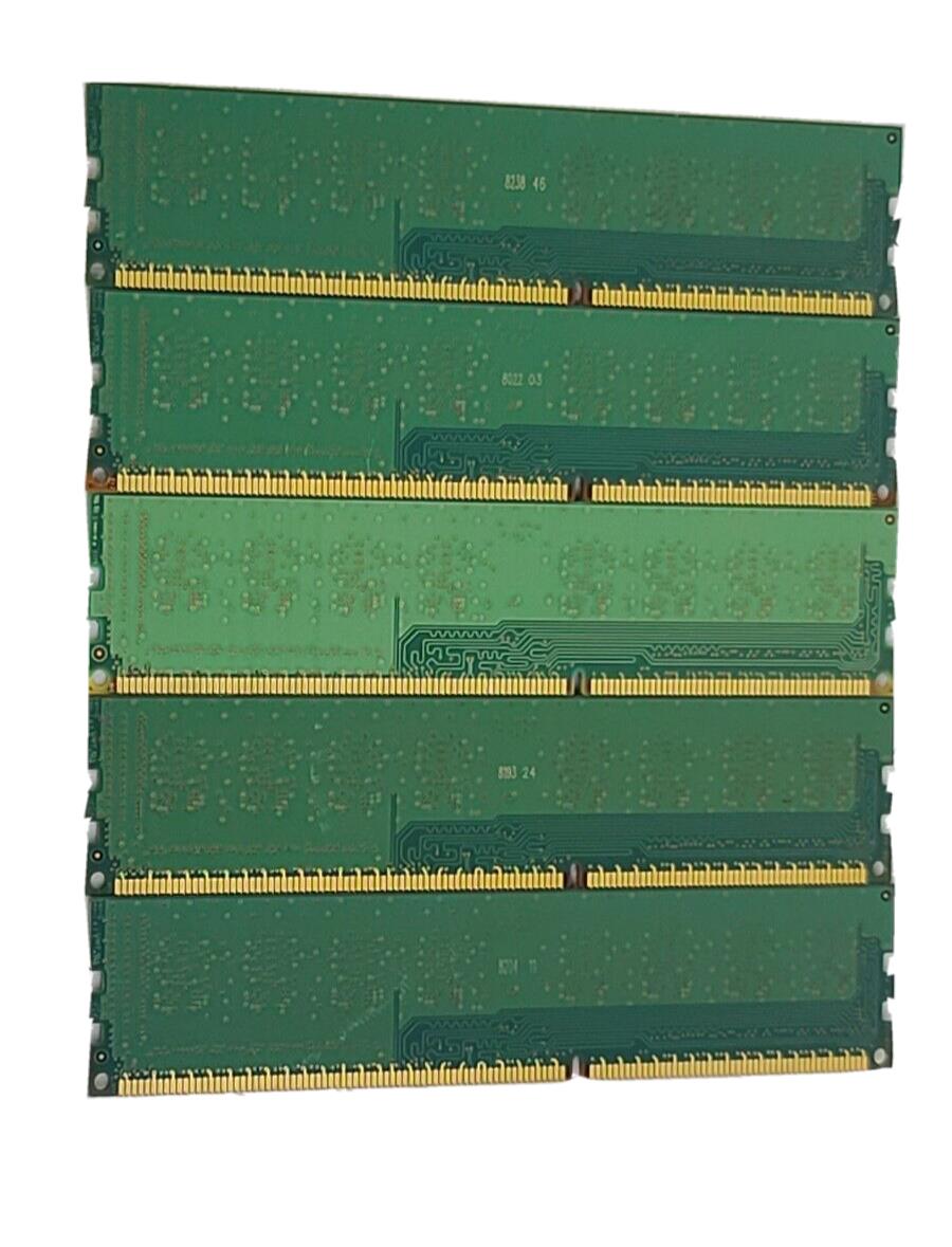 8GB (4x2GB) PC3-12800u DDR3-1600MHz 1Rx8 Non-ECC Samsung M378B5773DH0-CK0 RAM