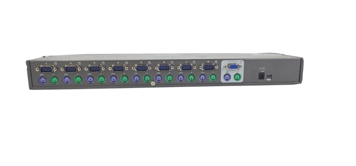 IOGear GCS138 MiniView Ultra KVM Switch 8-Port External PS/2