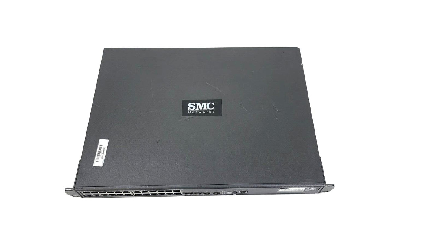 TigerStack II SMC Networks 8824M  24-Port Gigabit Network Switch