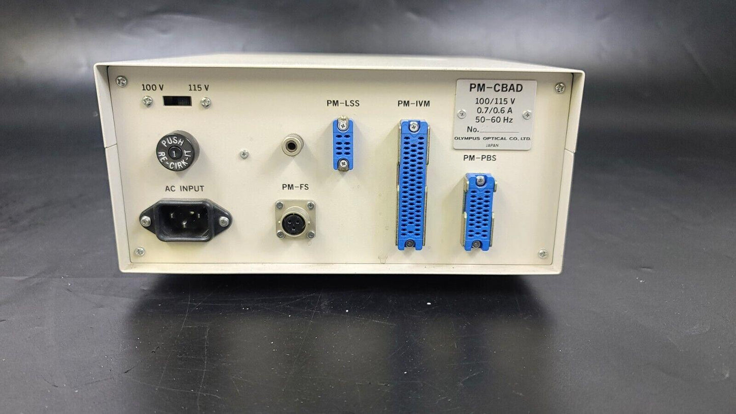 Olympus Optical PM-CBAD Exposure Microscope Accessory Control Unit