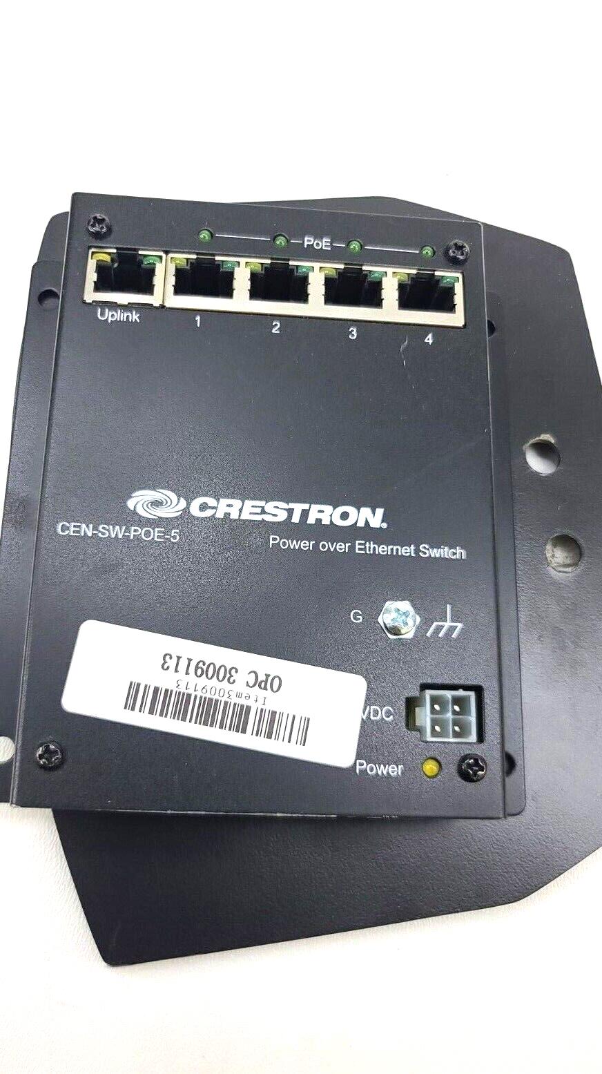 Crestron CEN-SW-POE-5 5-Port PoE Gigabit Ethernet Switches