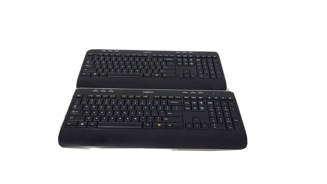Lot of 2 Logitech K520 Wireless Keyboard AWESOME