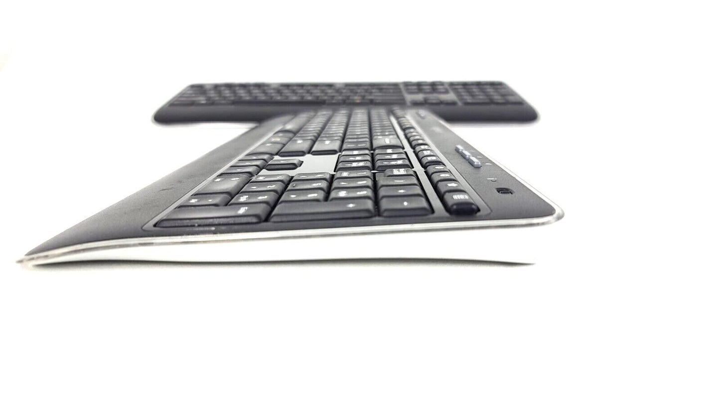 Lot of 2 Logitech K520 Wireless Keyboard AWESOME