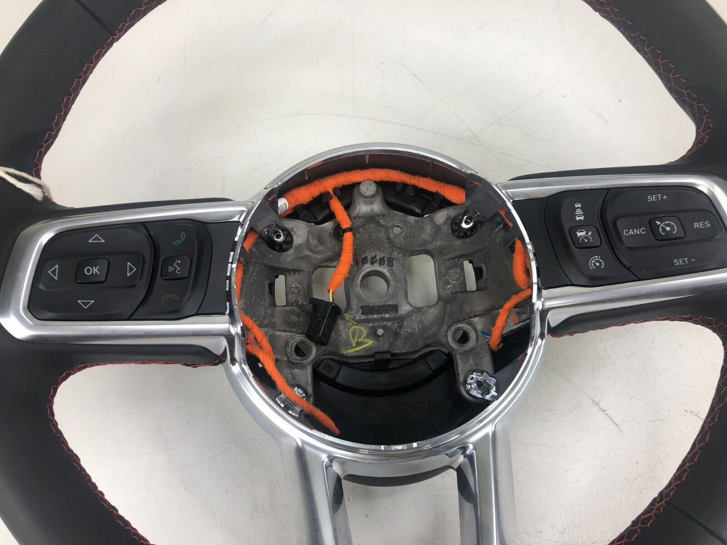 2019 Jeep Wrangler Leather Steering Wheel w/ Cruise & Audio Control OEM