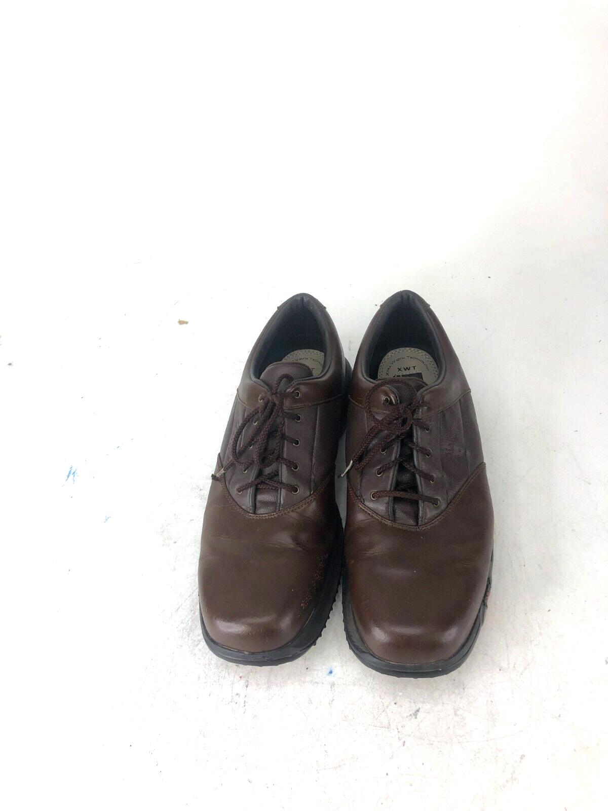 Vintage Callaway CG Collection Men's XWT Brown/Brown Leather Golf Shoes M138-45