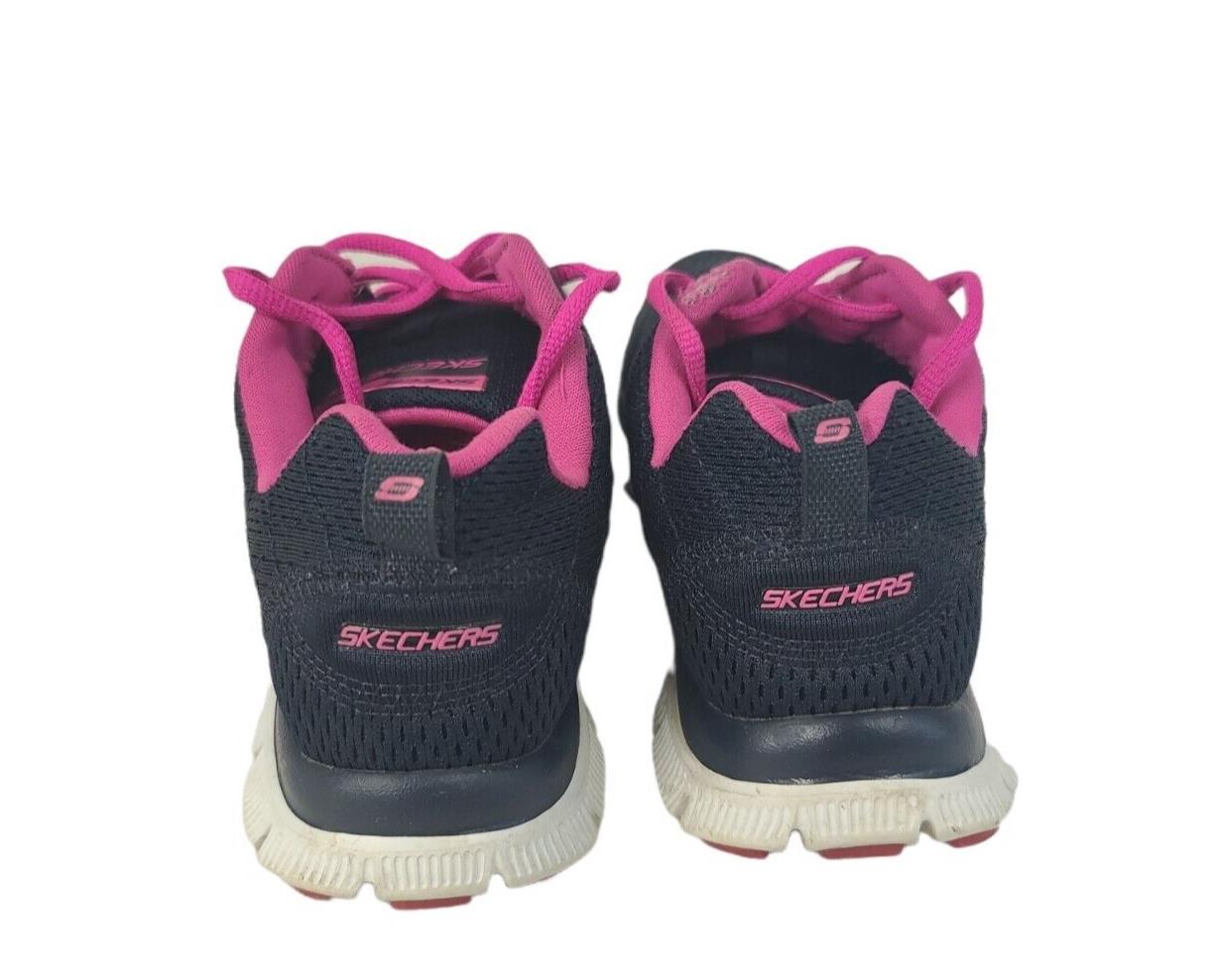 Skechers Flex Sole Size 7.5 US Women's Trainers 12058Color Code Pink & Dark Gray