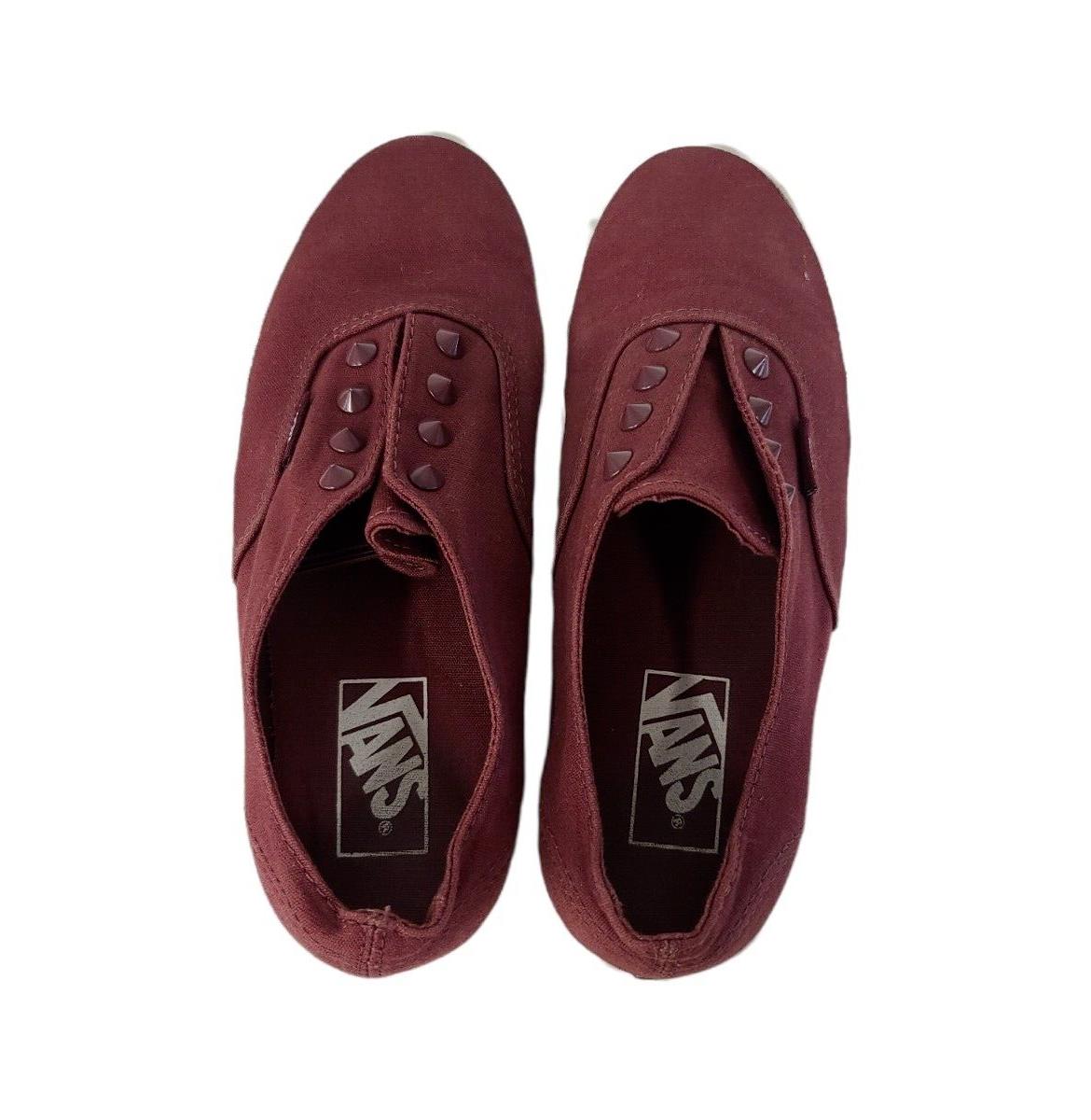 721356 Vans maroon Size 7.5