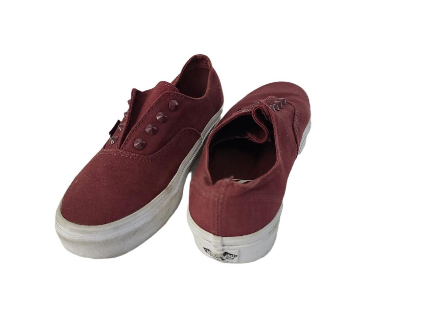 721356 Vans maroon Size 7.5