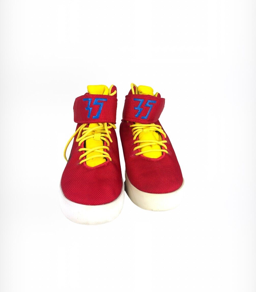 Nike KD Vulc Mid TXT Ice Blue/Red yellow Laces Kevin Durant US 5.5