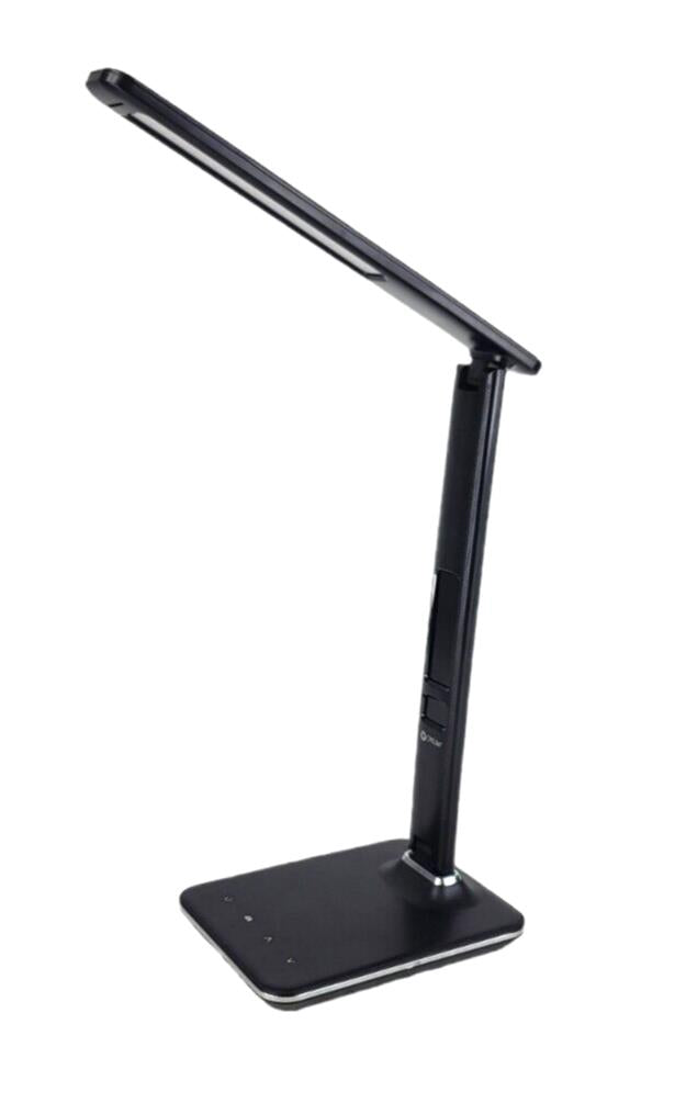 Ottlite Executive Desk Lamp with 2.1A USB Charging Port -BLACK