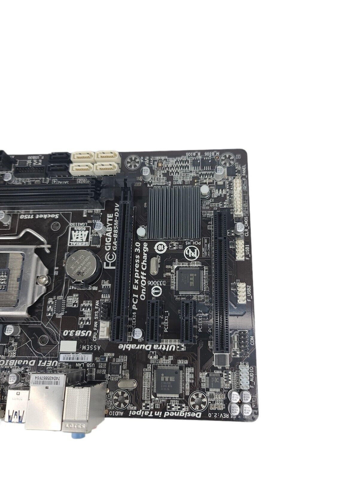 GIGABYTE GA-B85M-D3V PLUS LGA 1150 Intel B85 Motherboard DDR3