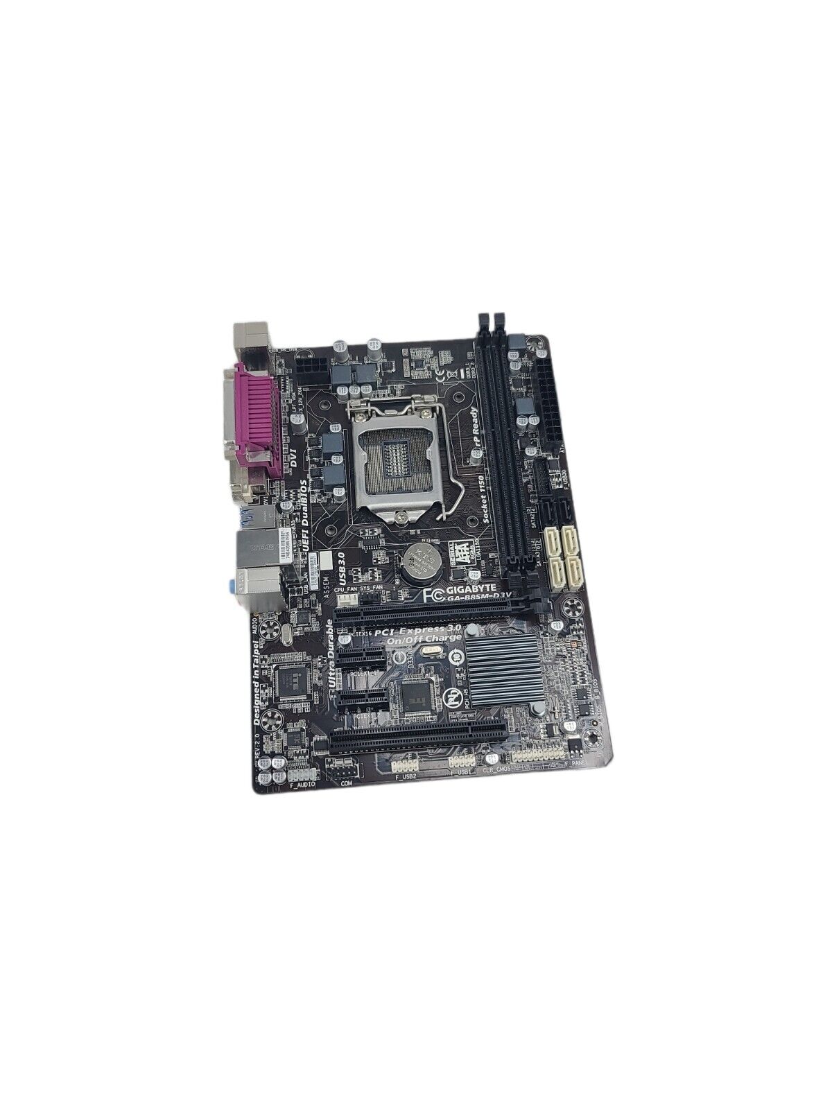 GIGABYTE GA-B85M-D3V PLUS LGA 1150 Intel B85 Motherboard DDR3