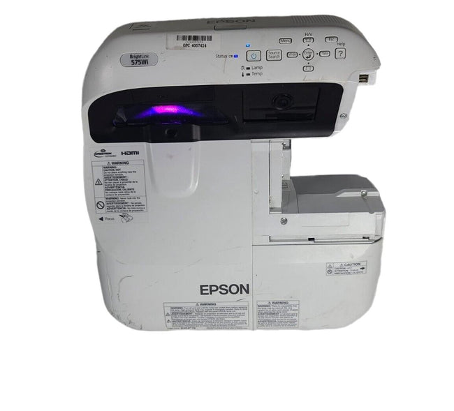 Epson BrightLink 575Wi H601a Interactive WXGA 3LCD Projector normal251h/eco12h