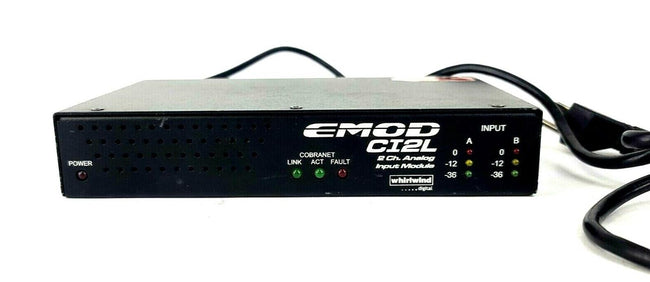 Whirlwind Emod CI2L 2-Channel Analog Input Module with Power Cable - used