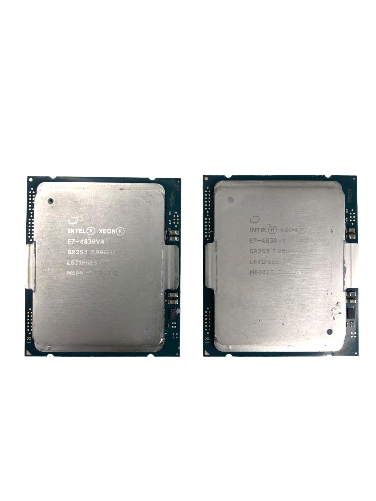 LOT 2 Intel Xeon E7-4830 v4 SR2S3 14-Core 2.00GHz 35 MB Cache L631F666 PROCESSOR