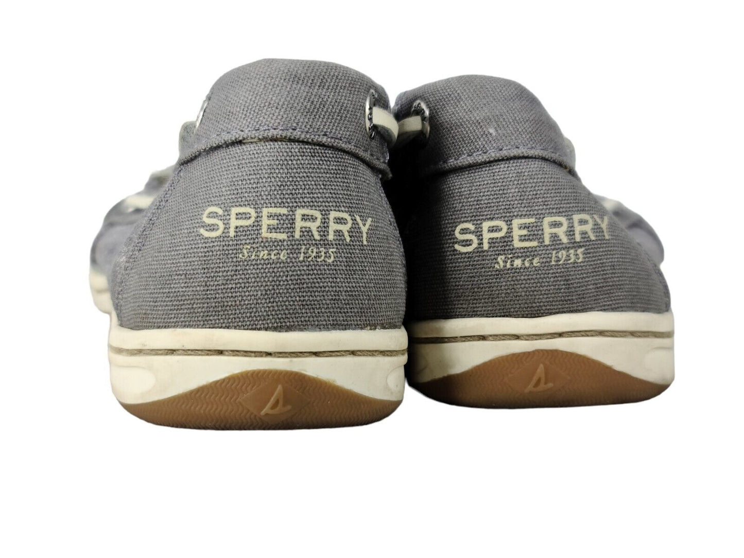 Women's Sperry Filefish Shoes Top-Sider Boat Shoes Flats Grey Size 6.5 STS97242