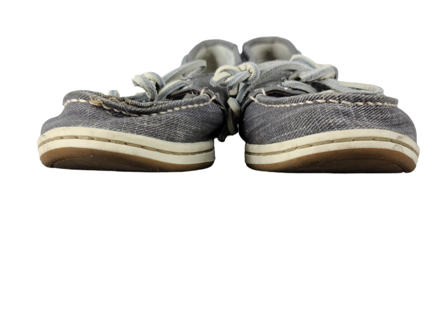 Women's Sperry Filefish Shoes Top-Sider Boat Shoes Flats Grey Size 6.5 STS97242