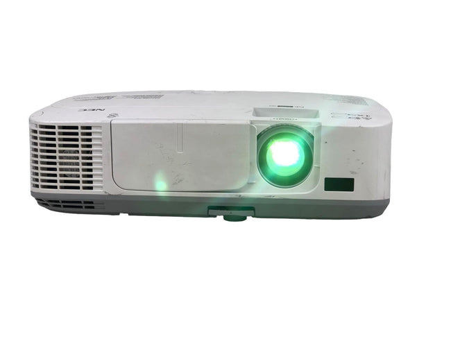 NEC NP-M311X Projector lamp hours Used 02760 hours Filter hours used 02009 hrs.