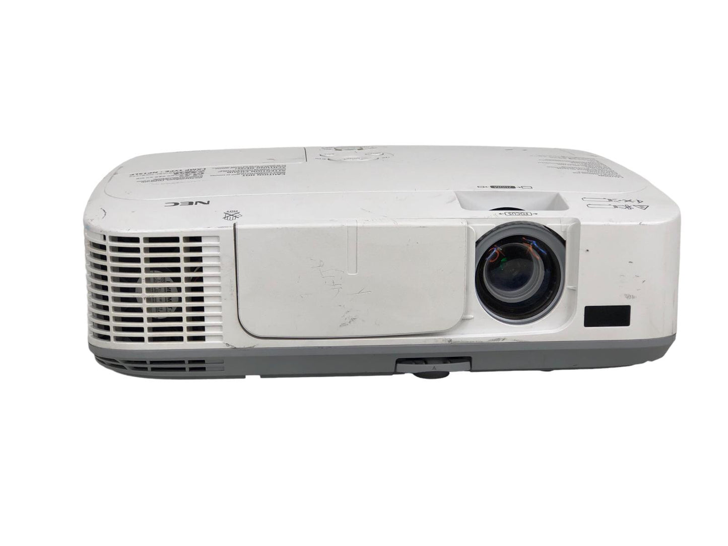 NEC NP-M311X Projector lamp hours Used 02760 hours Filter hours used 02009 hrs.