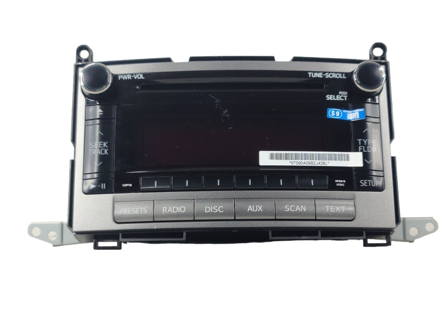 New 2011 Toyota Venza OEM Stock Radio CD FM JBL 86120-0T070