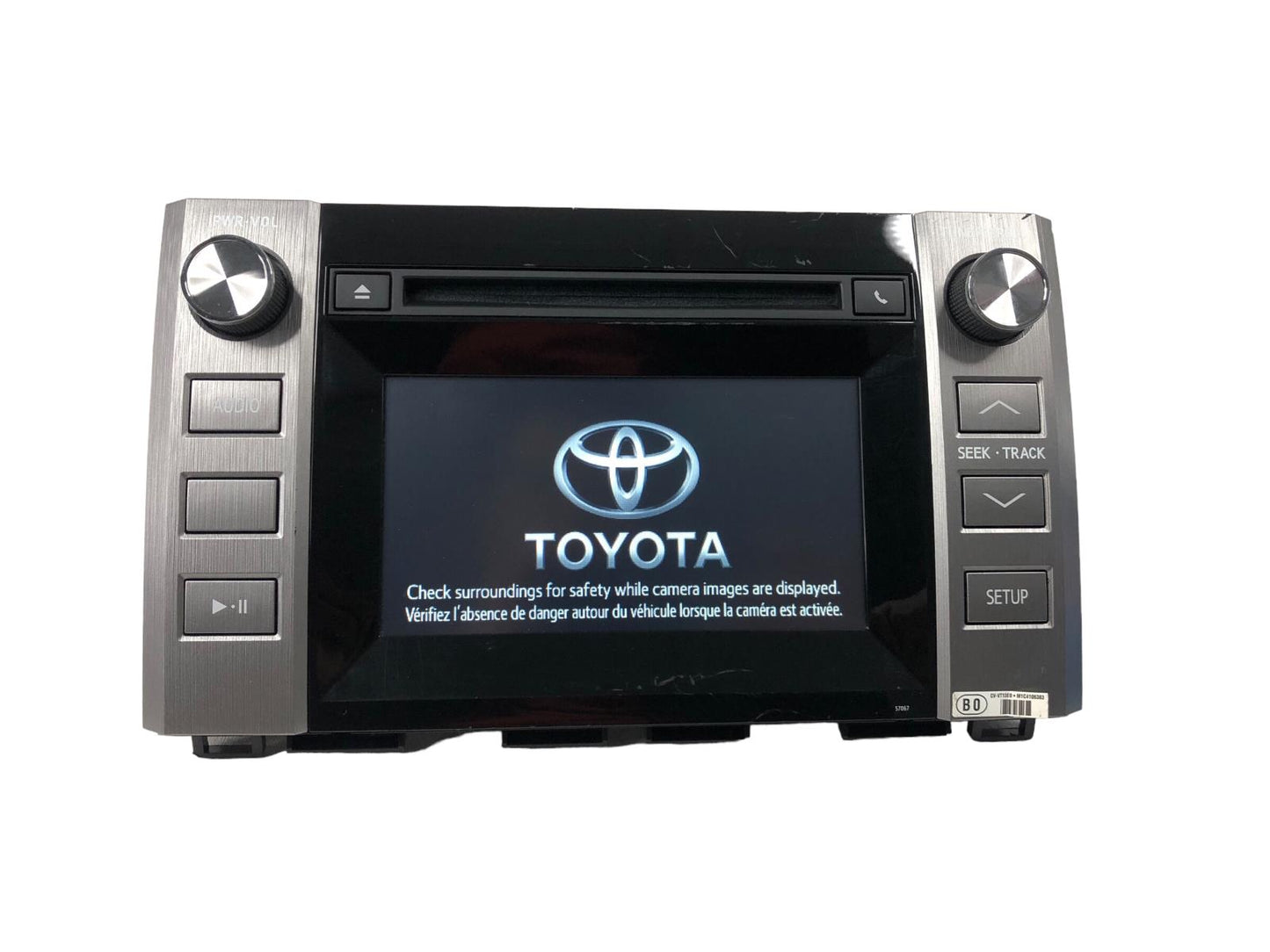 2014-19 Toyota TundraRadio Information Display Screen Control Panel 86140-0C010