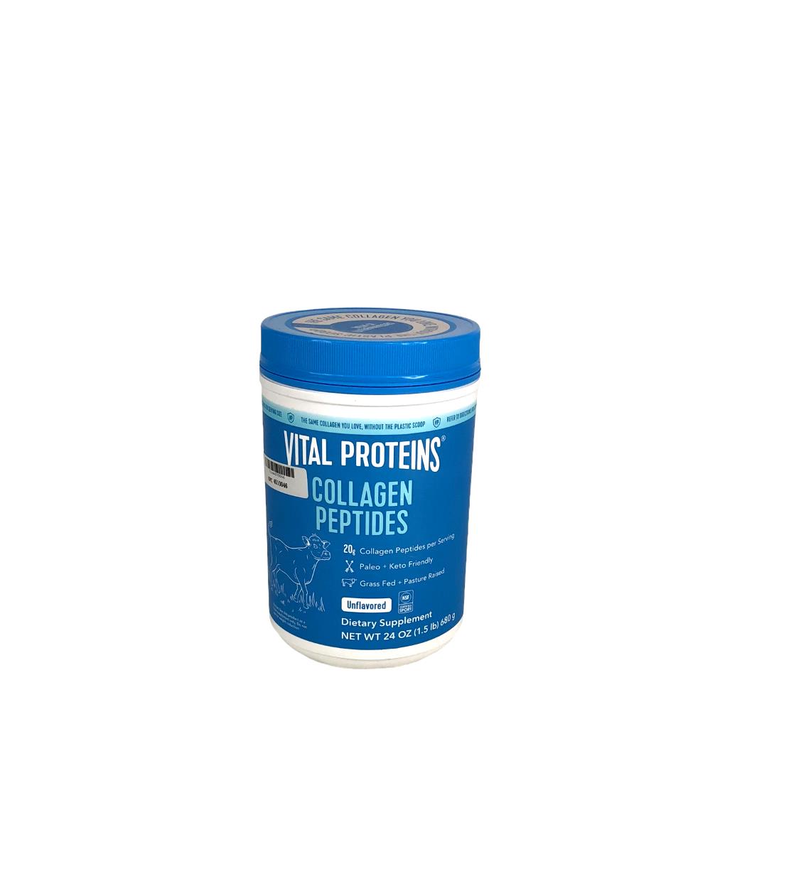 Vital Proteins Collagen Peptides, Unflavored (24 oz.) Exp. Date 10-11-2027