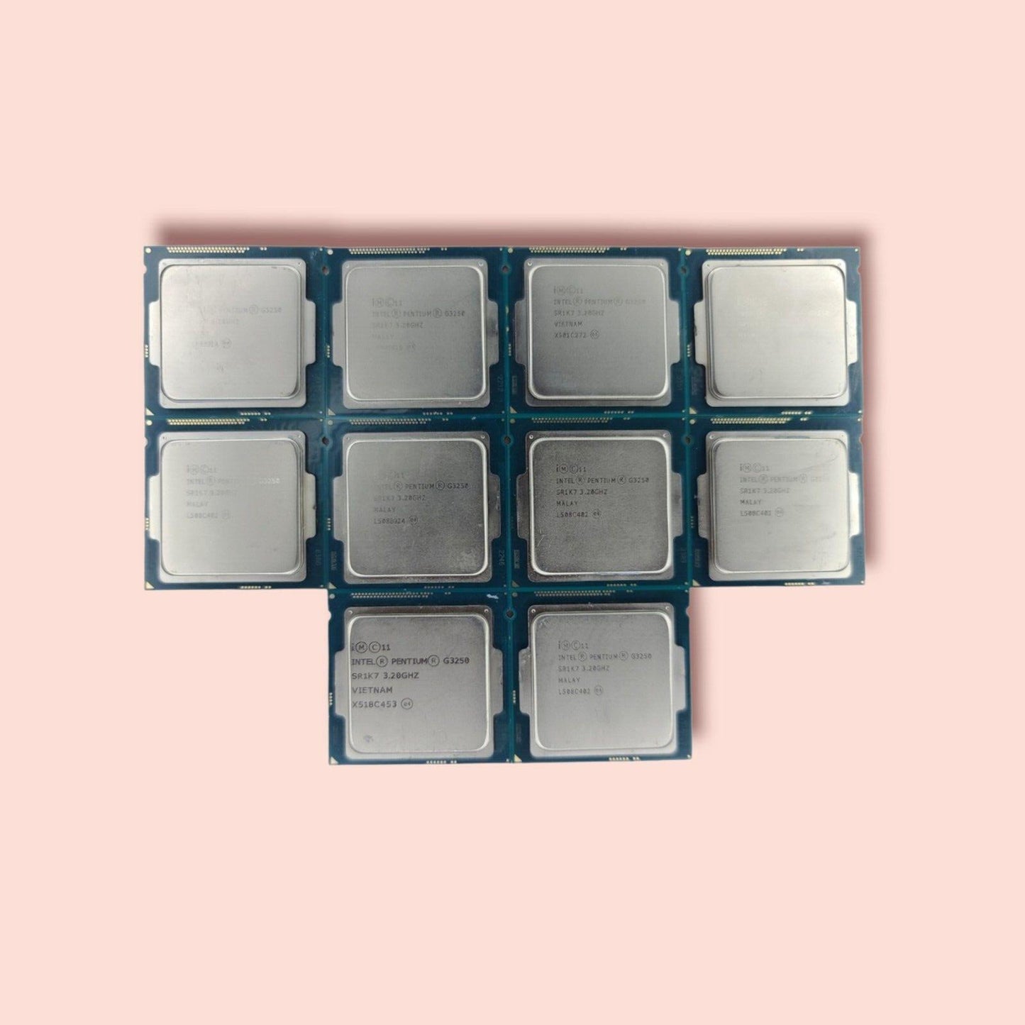 Lot of 10. Intel Pentium G3250 SR1K7 3.20GHz Dual-Core LGA 1150 Core Processor