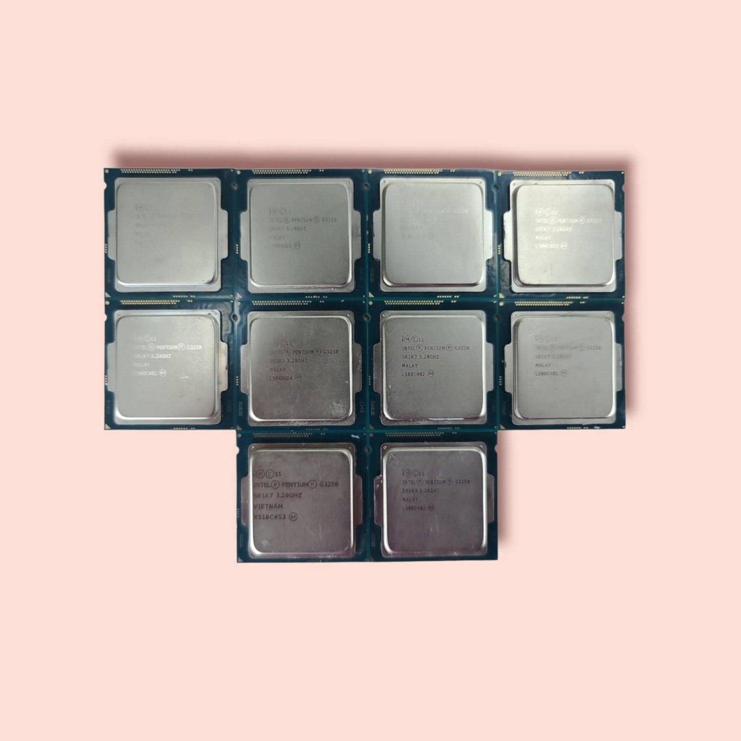 Lot of 10. Intel Pentium G3250 SR1K7 3.20GHz Dual-Core LGA 1150 Core Processor