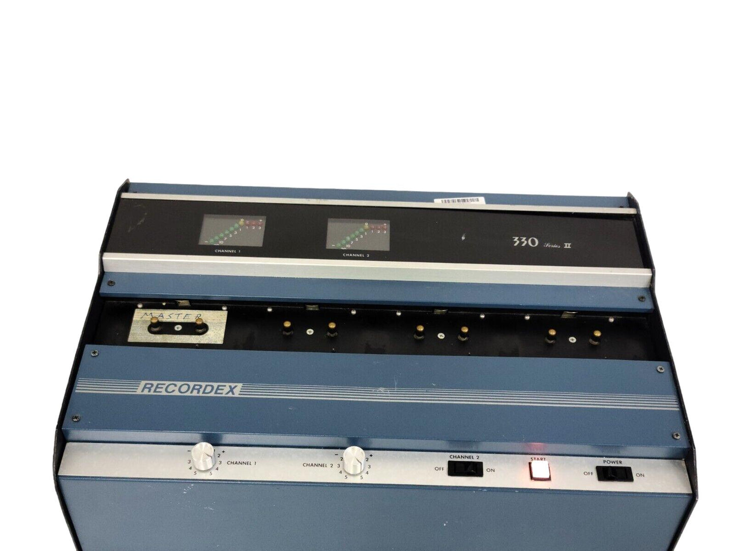 Recordex Model 330 Series II Cassette Tape Duplicator Triplicator Recorder