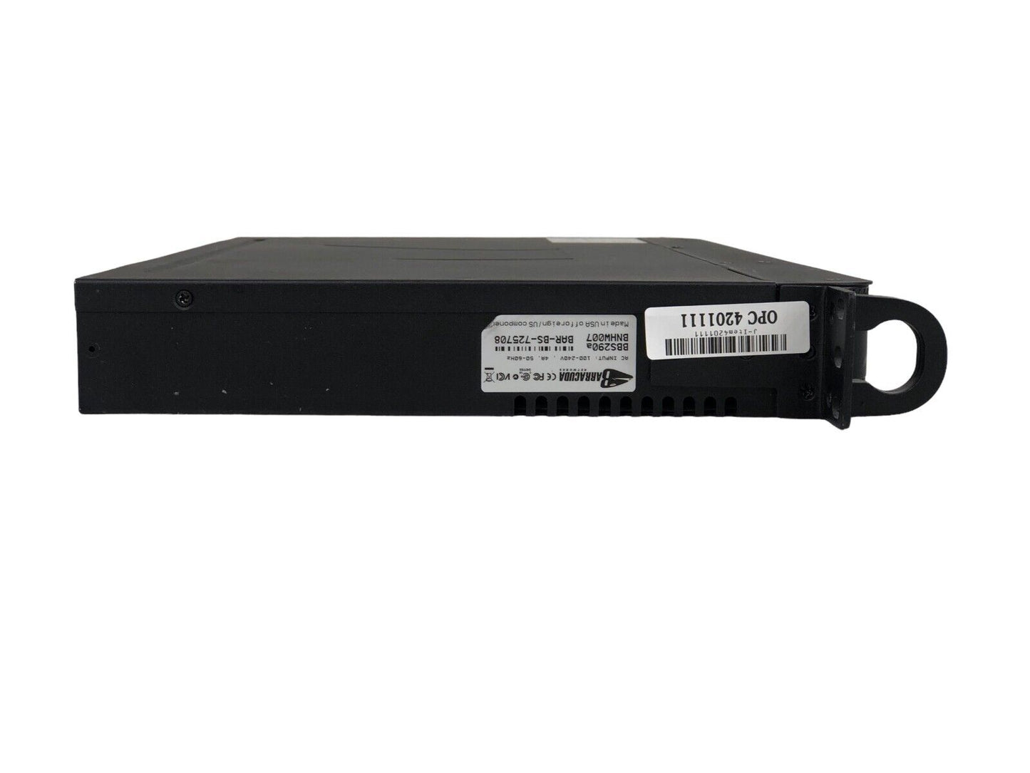 Barracuda Network ~ BBS290A ~ Rack-mountable Backup Server 290