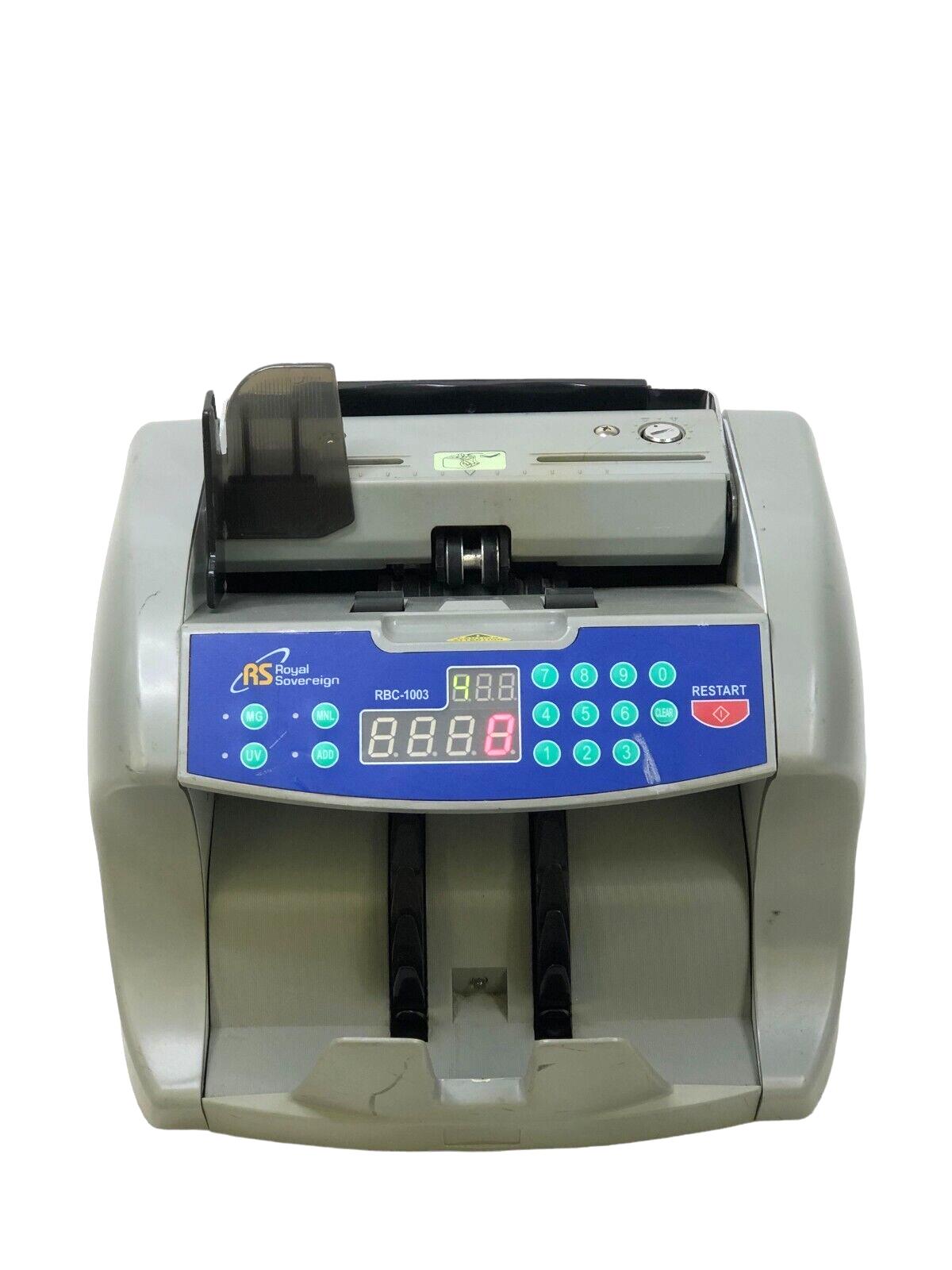 RS Royal Sovereign Bill Counter RBC-1003 Royal Electric Bill Counter Machine