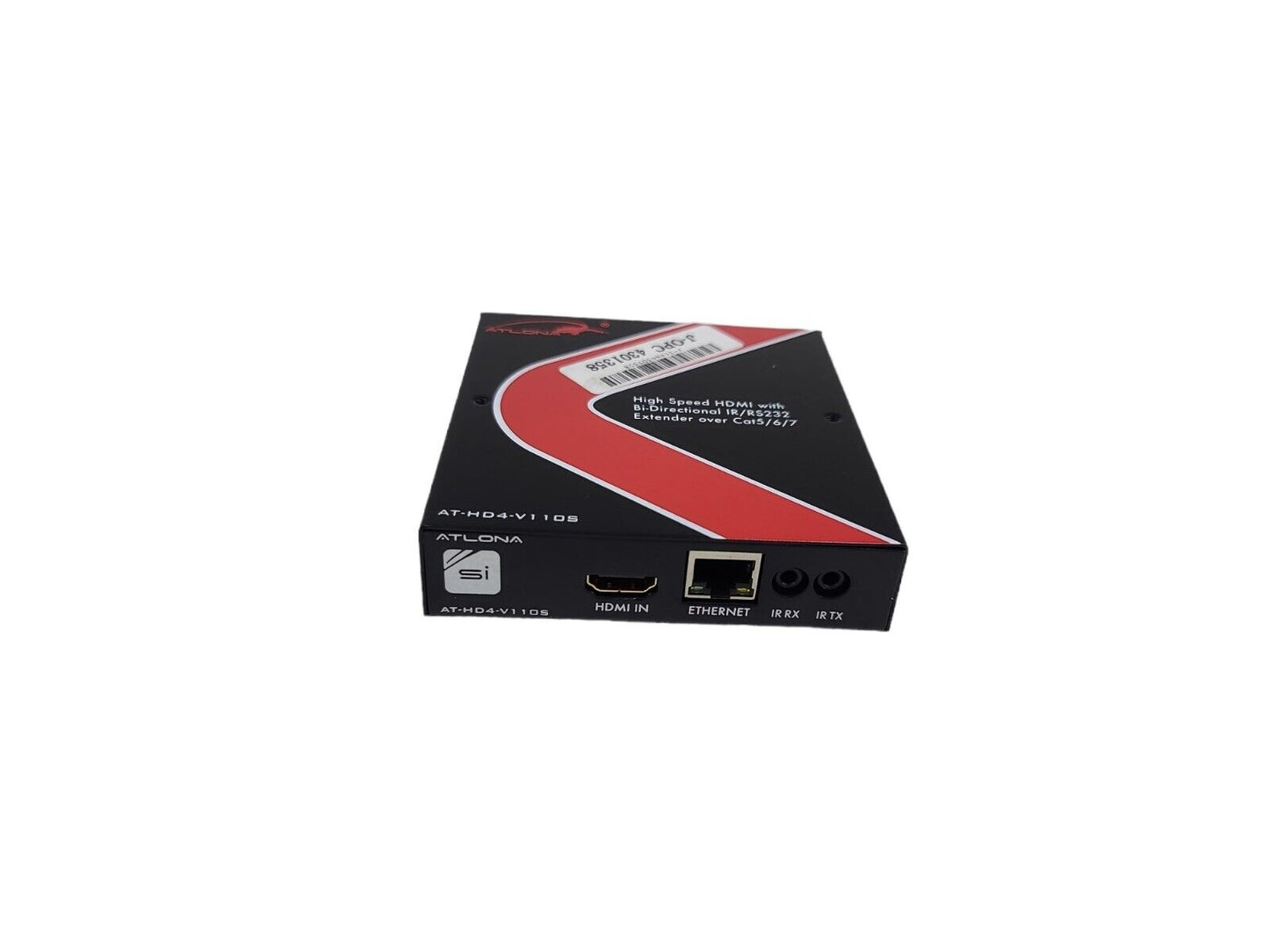 Atlona AT-HD4-V110SR High Speed HDMI w/Bi-Direction IR/RS232 Extender Cat5/6/7