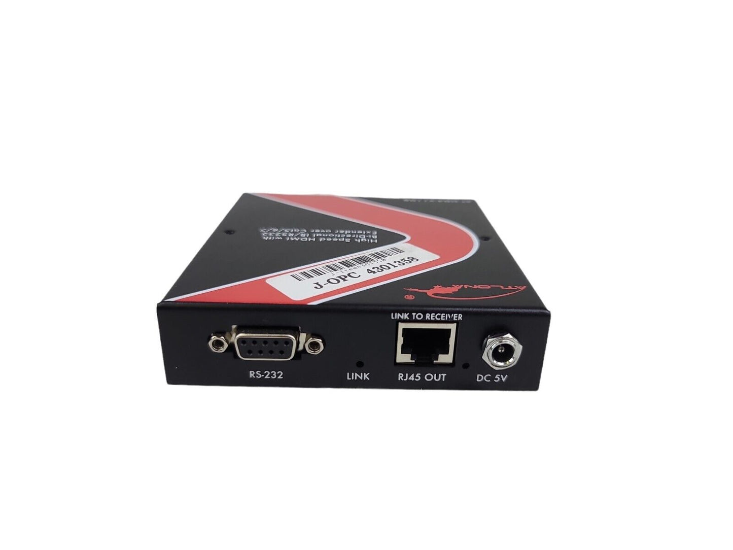 Atlona AT-HD4-V110SR High Speed HDMI w/Bi-Direction IR/RS232 Extender Cat5/6/7