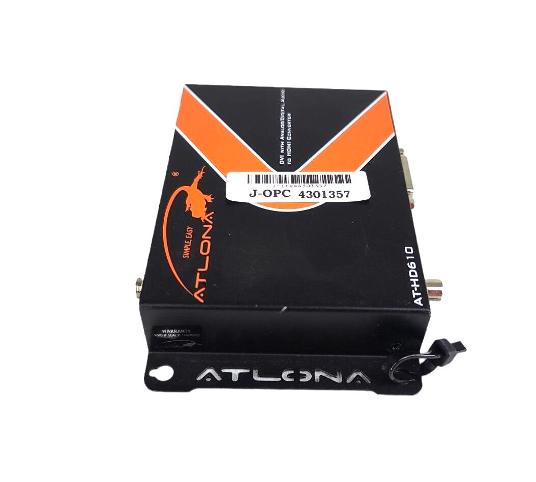 Atlona AT-HD610 DVI with Analog/Digital Audio to HDMI Converter