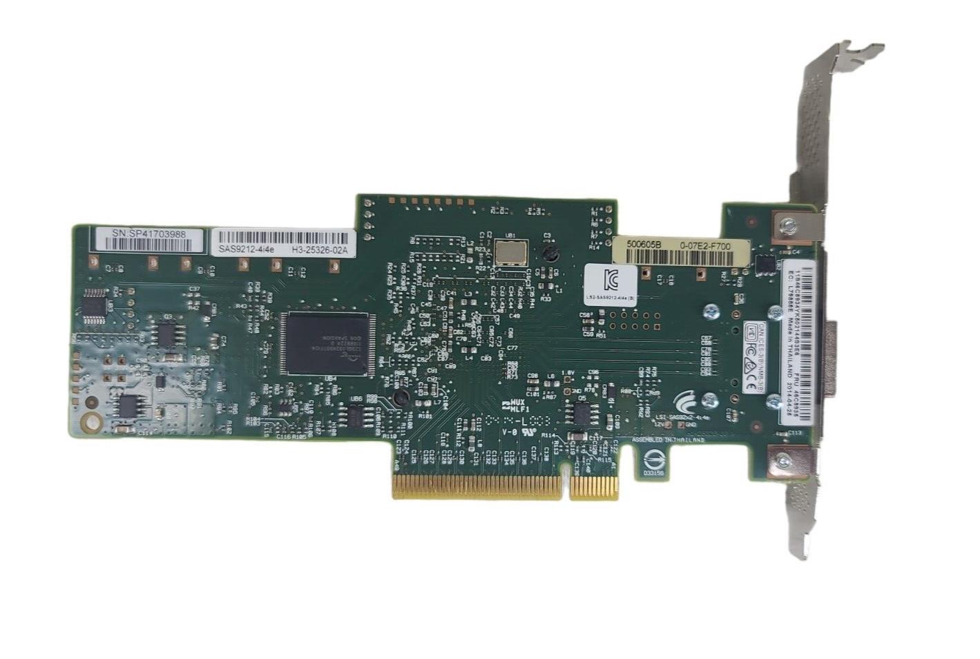 LSI SAS9212-4i4e 6Gb/s PCI-Express 2.0 RAID Controller Card H3-25326-02A