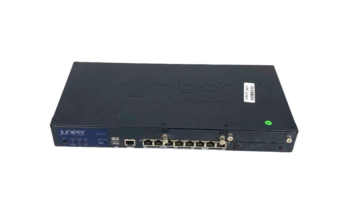 Juniper SRX220 8 Port Gigabit Security Gateway Appliance